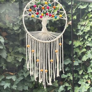 Atrapasueños con Árbol de la Vida